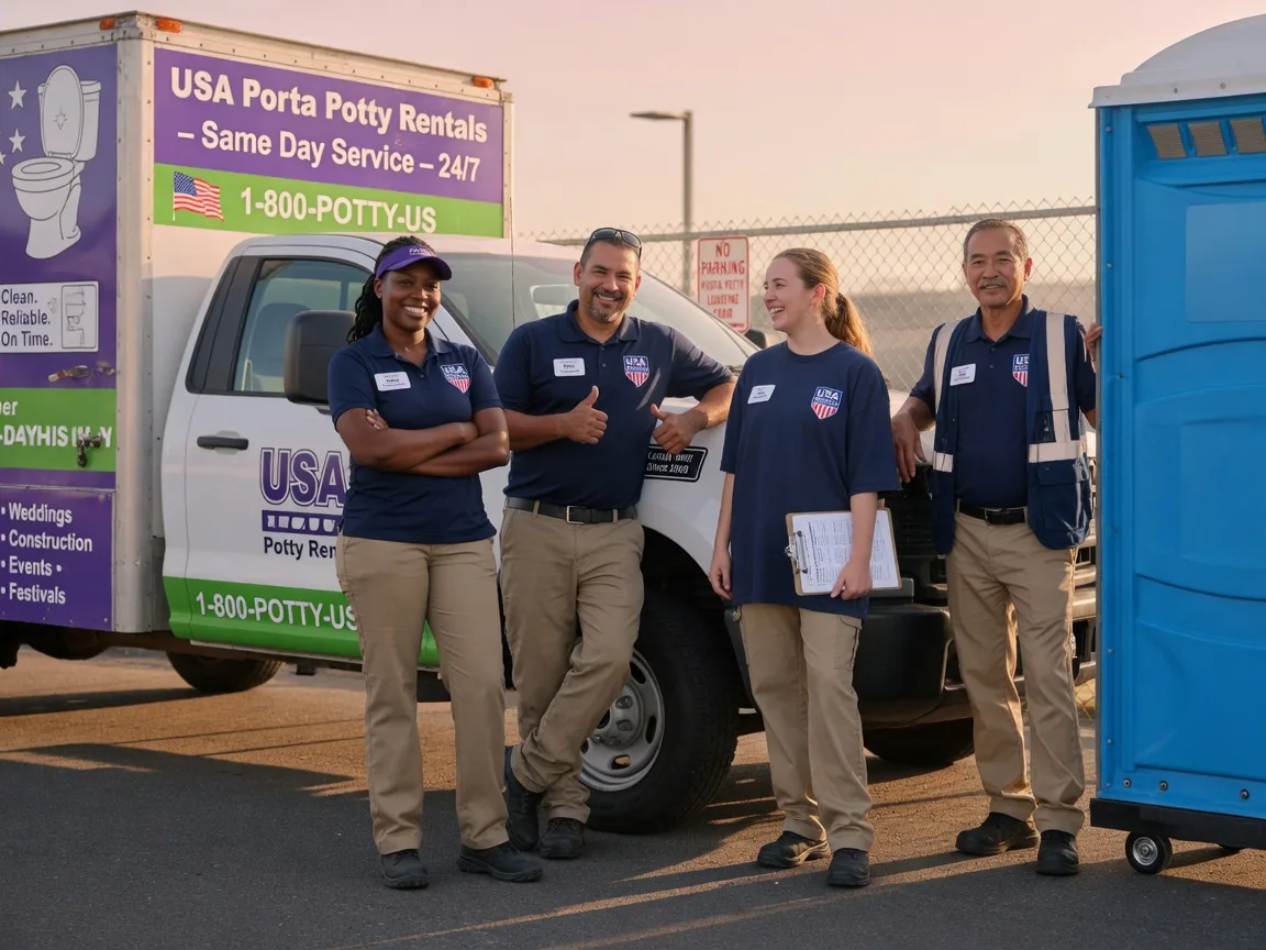 Porta Potty Rental company in Alexandria, NE